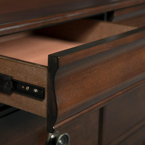 Cameron Cherry Media Chest - Vida Furniture (Laredo,TX)