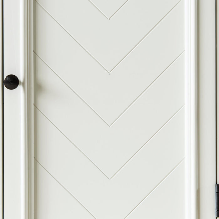 Brookpine White Dresser & Mirror Set - Vida Furniture (Laredo,TX)