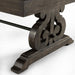 Stone Coffee Table w/ PU Base - Vida Furniture (Laredo,TX)