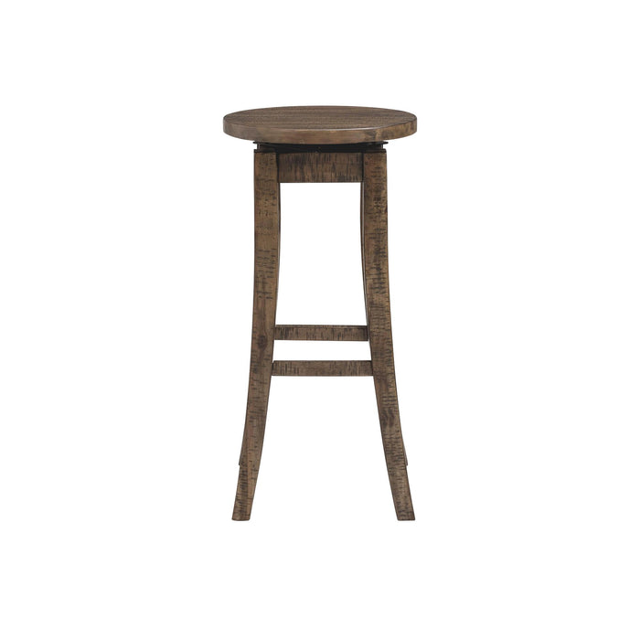 Finn 30" Swivel Backless Bar Stool of 2 - Vida Furniture (Laredo,TX)