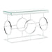 Pearl Rectangle Mirrored Sofa Table - Vida Furniture (Laredo,TX)