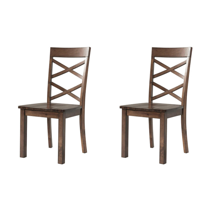 Renegade 6PC Dining Set-Table, 4 Side Chairs & Bench - Vida Furniture (Laredo,TX)