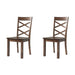 Renegade 6PC Dining Set-Table, 4 Side Chairs & Bench - Vida Furniture (Laredo,TX)
