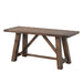 Renegade 6PC Dining Set-Table, 4 Side Chairs & Bench - Vida Furniture (Laredo,TX)