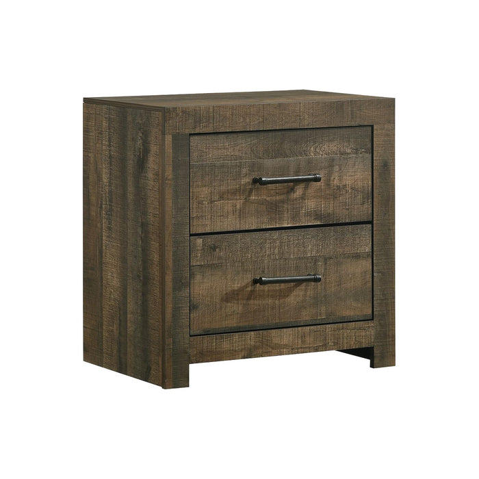Bailey 2-Drawer Nightstand - Vida Furniture (Laredo,TX)