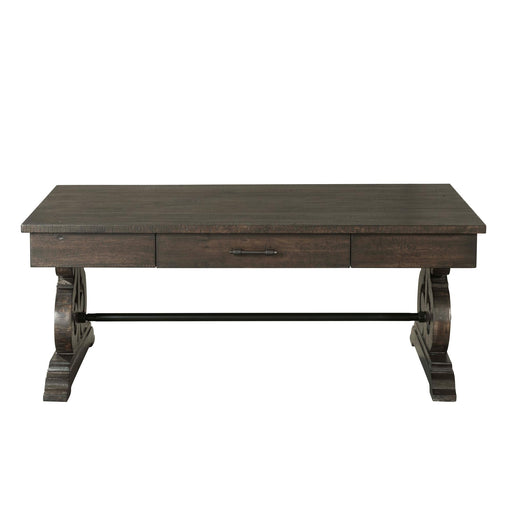 Stone Coffee Table w/ PU Base - Vida Furniture (Laredo,TX)