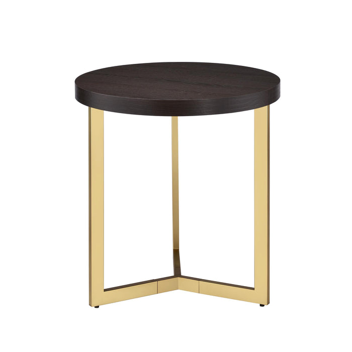 Harper Round End Table - Vida Furniture (Laredo,TX)
