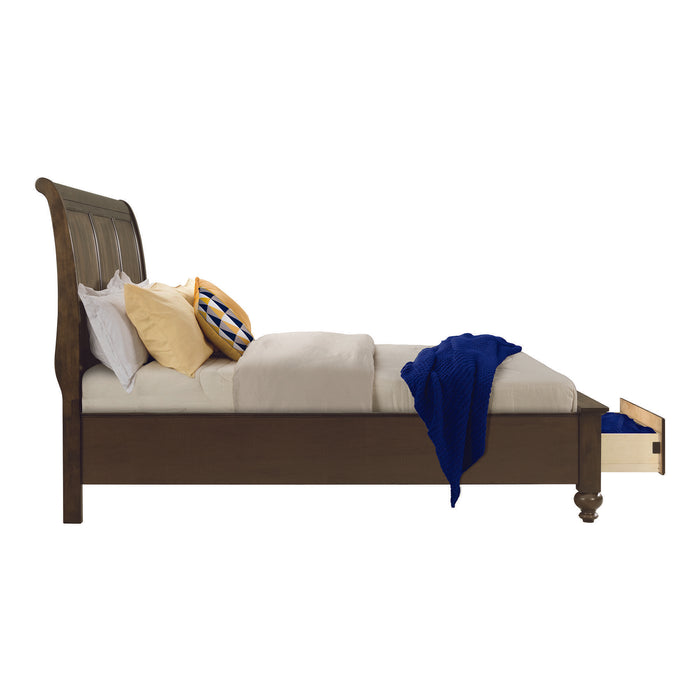 Chatham King 2-Drawer Storage Bed - Vida Furniture (Laredo,TX)