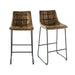 Seth Bar Stool Set of 2 - Vida Furniture (Laredo,TX)