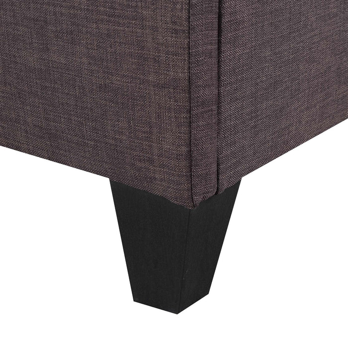 Abby Full Platform Bed - Vida Furniture (Laredo,TX)