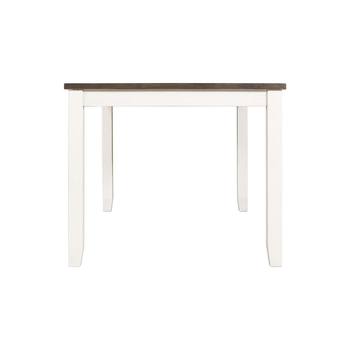 Martin Brown 5PC Dining Set-Table & Four Chairs - Vida Furniture (Laredo,TX)