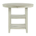 Amherst Counter Height Dining Table in Bisque - Vida Furniture (Laredo,TX)