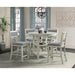 Amherst Counter Height Dining Table in Bisque - Vida Furniture (Laredo,TX)
