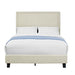 Erica Upholstered Twin Platform Bed - Vida Furniture (Laredo,TX)