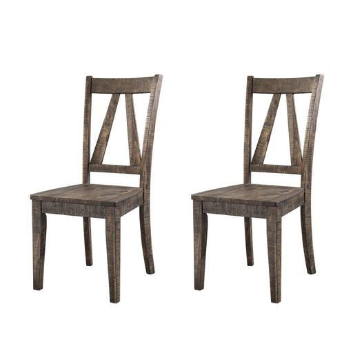 Finn Wooden Side Chair Set of 2 - Vida Furniture (Laredo,TX)