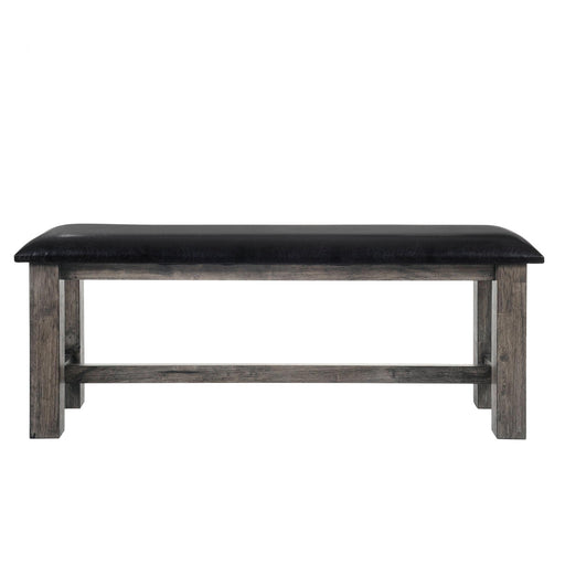 Nathan Bench w. PU Padded Seat - Vida Furniture (Laredo,TX)