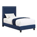 Erica Upholstered Twin Platform Bed - Vida Furniture (Laredo,TX)