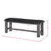 Nathan Bench w. PU Padded Seat - Vida Furniture (Laredo,TX)