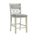 Amherst Counter Height Side Chair Set in Bisque of 2 - Vida Furniture (Laredo,TX)