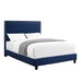 Erica Upholstered Queen Platform Bed - Vida Furniture (Laredo,TX)