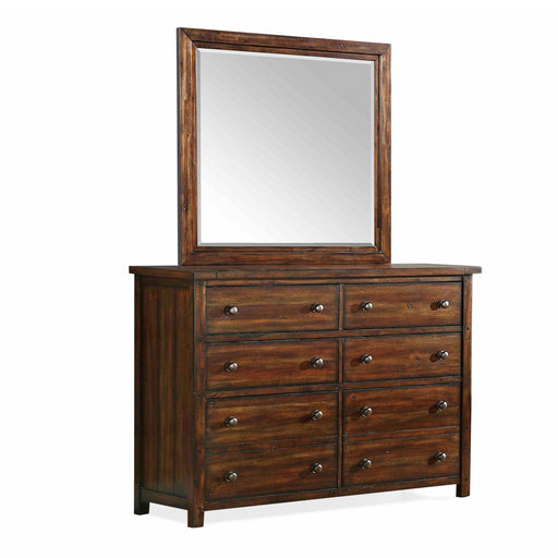 Dawson Creek Dresser & Mirror Set - Vida Furniture (Laredo,TX)