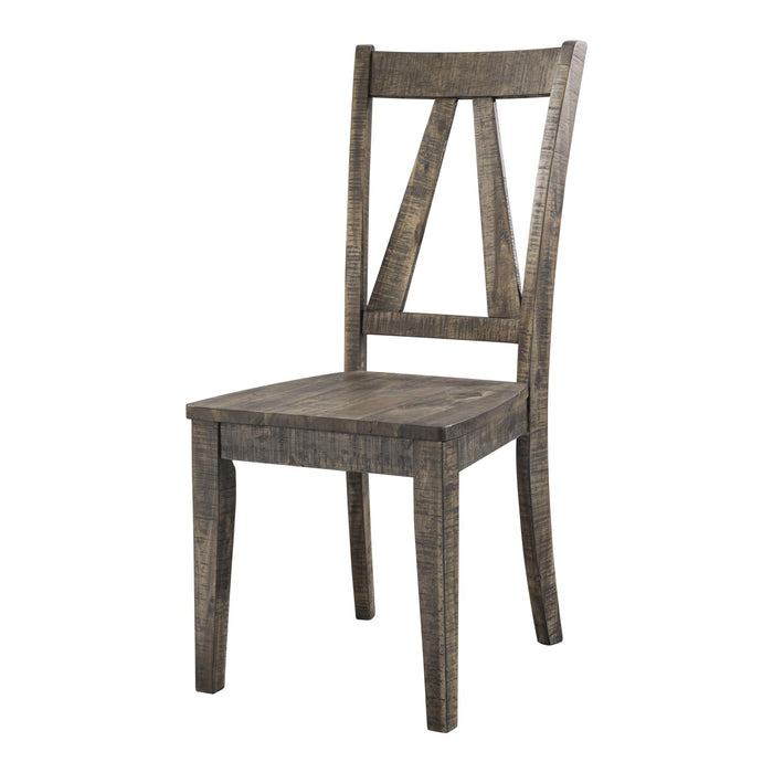 Finn Wooden Side Chair Set of 2 - Vida Furniture (Laredo,TX)