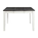 Kayla Two Tone Counter Height Dining Table with Storage - Vida Furniture (Laredo,TX)