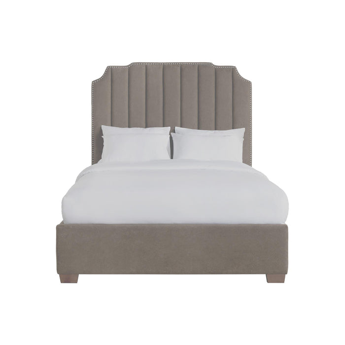 Harper Queen Upholstered Bed - Vida Furniture (Laredo,TX)