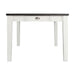 Kayla Two Tone Counter Height Dining Table with Storage - Vida Furniture (Laredo,TX)