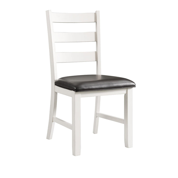 Martin Brown 6PC Dining Set-Table, Four Chairs & Bench - Vida Furniture (Laredo,TX)
