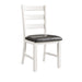 Martin Brown 6PC Dining Set-Table, Four Chairs & Bench - Vida Furniture (Laredo,TX)