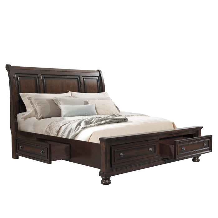 Kingston Queen Storage Bed - Vida Furniture (Laredo,TX)