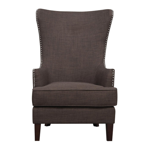 Kori Accent Chair in Chocolate - Vida Furniture (Laredo,TX)