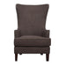 Kori Accent Chair in Chocolate - Vida Furniture (Laredo,TX)