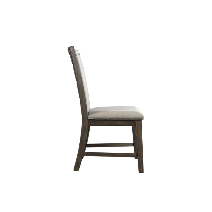 Grady Slat Back Side Chair Set of 2 - Vida Furniture (Laredo,TX)