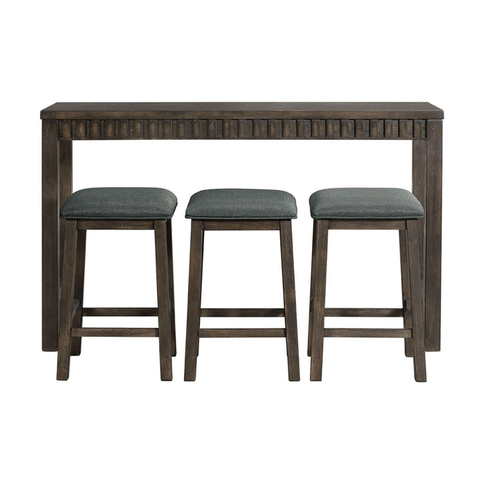 Shelter Bay Multipurpose Bar Table Set - Vida Furniture (Laredo,TX)