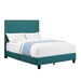 Erica Upholstered Full Platform Bed - Vida Furniture (Laredo,TX)