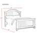 Brookpine White Queen Panel Bed - Vida Furniture (Laredo,TX)