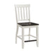 Kayla Two Tone Counter Height Side Chair Set of 2 - Vida Furniture (Laredo,TX)