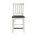 Kayla Two Tone Counter Height Side Chair Set of 2 - Vida Furniture (Laredo,TX)