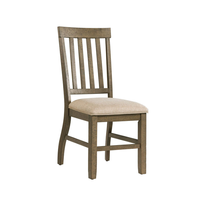 Stone Standard Height Side Chair Set of 2 - Vida Furniture (Laredo,TX)