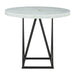 Riko Round Counter Height Dining Table - Vida Furniture (Laredo,TX)