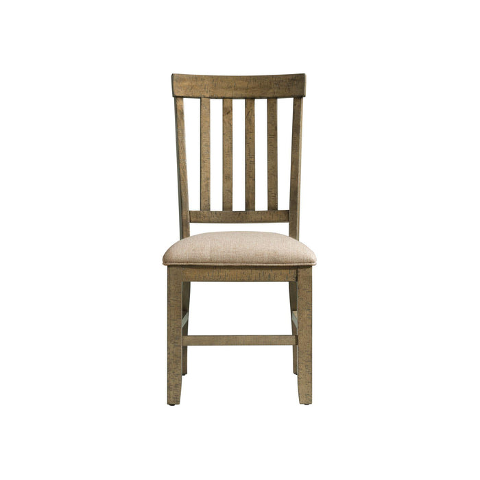 Stone Standard Height Side Chair Set of 2 - Vida Furniture (Laredo,TX)