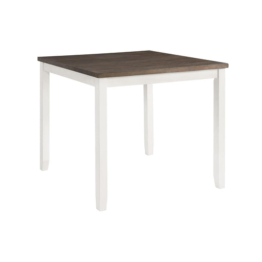 Martin Brown 5PC Counter Height Dining Set-Table & Four Chairs - Vida Furniture (Laredo,TX)