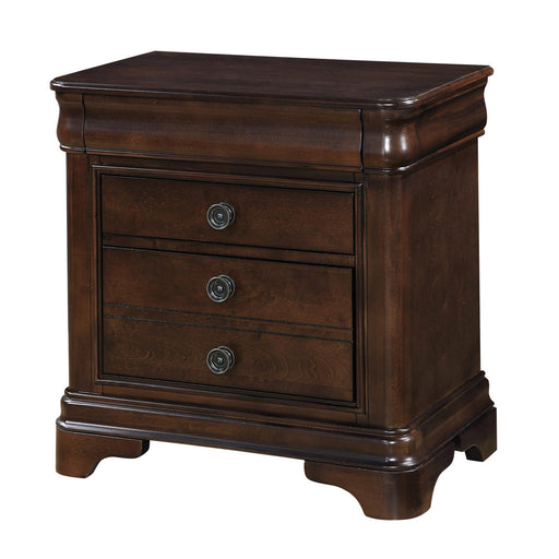 Cameron Cherry Nightstand - Vida Furniture (Laredo,TX)