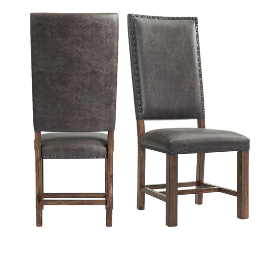 Gramercy Tall Back Side Chair Set of 2 - Vida Furniture (Laredo,TX)