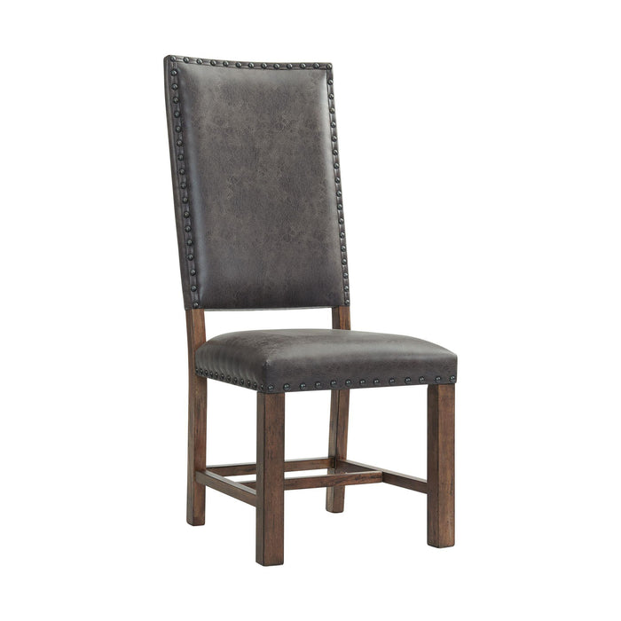 Gramercy Tall Back Side Chair Set of 2 - Vida Furniture (Laredo,TX)