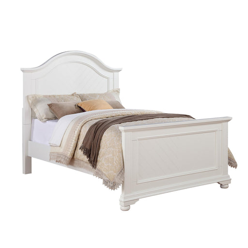 Brookpine White Full Panel Bed - Vida Furniture (Laredo,TX)