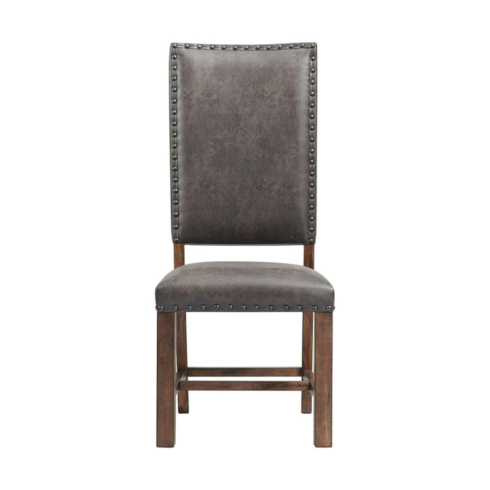 Gramercy Tall Back Side Chair Set of 2 - Vida Furniture (Laredo,TX)