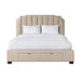 Harper King Upholstered Storage Bed - Vida Furniture (Laredo,TX)